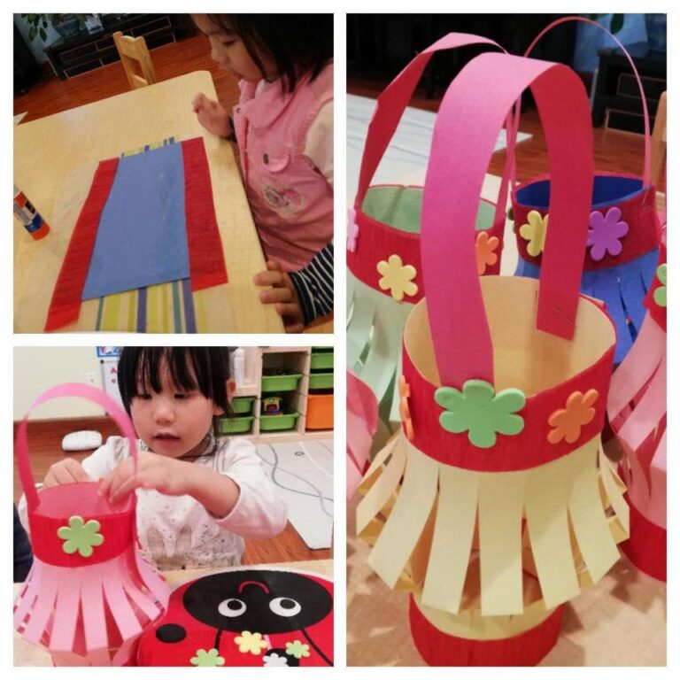 To celebrate the mid-autum festival, our kids followed the teacher's guidance to make their own lanterns! Great work!